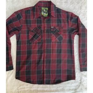 Limited Edition Dixxon Plaid Flannel - ORLOK – Men’s Large OG Preowned